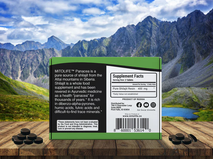 PANACEA (PURE SHILAJIT TABLETS) - Image 2